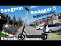 Swagtron Swagger 5 (Speed Test)  Up hills, Bumps, Brakes - Great Electric Scooter!!