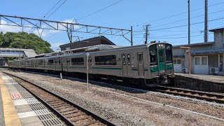 [東北本線]701系普通仙台行き2536M松島駅発車