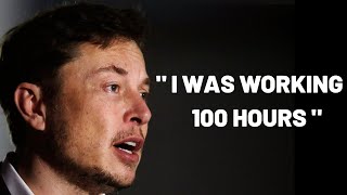 SCARY WORK ETHIC - Elon Musk Motivational Video