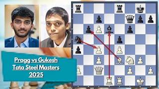 Pragg Takes on Gukesh in Tata Steel Chess 2025