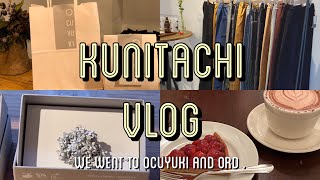 【国立Vlog】OCUYUKI🏠/ カフェ ord 🍓☕️