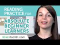 Italian Reading Practice for Absolute Beginners