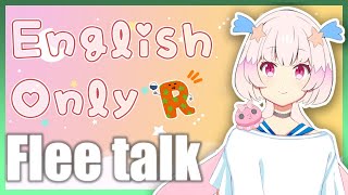 English only free talk! Try~!【がんばるぅ子】