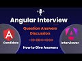 Angular Mock Interview Preparation Exercise | How to Give Answer with Code Explanation