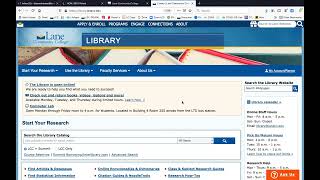 LCC Library: Introduction to Library Research Databases