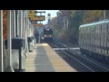 lirr morning bypassing action at new hyde park feat. nyr2218 and avasic1995