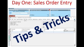 Epicor Solar Eclipse Sales Order Entry Quick Tips