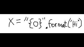 Python Data Substitution via String.Format Method
