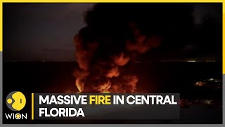 Massive fire at Florida Plant Nursery sends flames, smoke into sky | Latest English News | WION