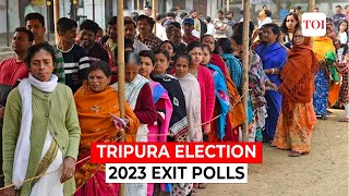 Tripura exit poll 2023: Big win for BJP and allies?
