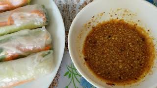 Ua kab yaub nyoos noj ( Spring roll ) August 30, 2019