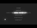 Menu Hover Effects | CSS & Javascript