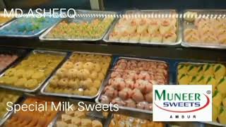 AMBUR FAMOUS MAKKHAN PEDA MUNEER SWEETS, AMBUR.