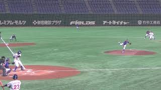 ホンダ無死一二塁で送ってクリーンナップ井上彰吾 内野ゴロで先制 【都市対抗野球2020 西部ガス対 HONDA 11月30日】