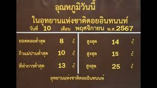 เชียงใหม่นทท.กว่า 5พันแห่สัมผัสหนาวเช้านี้ยอดออยอินทนนท์ 8 องศาเลขตัวเดียวครั้งแรกหลังเข้าฤดูหนาว