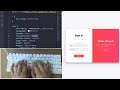 ASMR Programming - Animated Login Page - No Talking