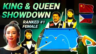 EFREN REYES MESMERIZED BY THE QUEEN OF 9-BALL from CHINA