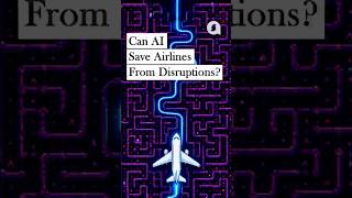 Can AI Save Airlines From Disruptions? #aviationnews #traveltech #airtravel #aiinaviation