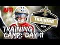 Saints Camp Report: Spencer Rattler's BIG MOVE! | New Orleans Saints News