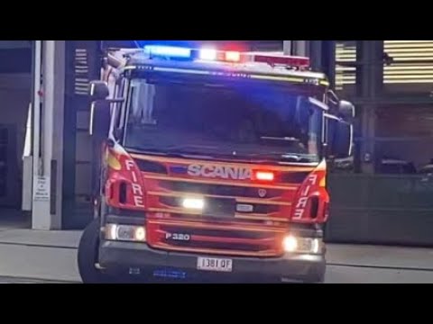 (Rumbler + Horns) 2 Responses QFRS 502B Turnout/QPS Undercover Camry ...