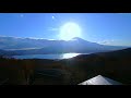 富士山ライブ動画 2020年11月11日の山中湖高台 mt. fuji live video one day on lake yamanaka hill on november 11 2020.