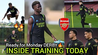 Saka, Martinelli, Gabriel Arsenal training today | Back to work 🔥🔥