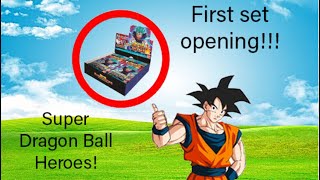 Super Dragon Ball Heroes!! Extra set 4 Opening!!!