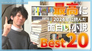 これが僕の2024年に読んで最高に面白かった小説Best20です！【小説ランキング】