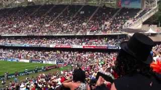 Rugby 7's South Stand Madness!!!