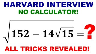 Can You Simplify this Radical Expression Without Using a Calculator | Square Roots| Math Tricks