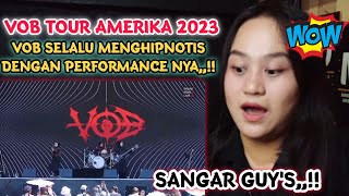 Keren Banget,,!! VOB TOUR AMERIKA 2023 Head In The Cloud Angeles || Arisa Reaction