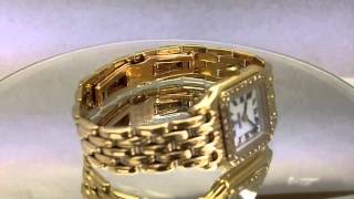 CONCORD QUARTZ 14K YELLOW GOLD LADIES DIAMOND WATCH