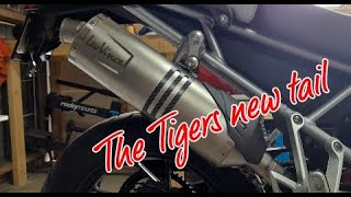 Tiger 900 GT Leo Vince exhaust