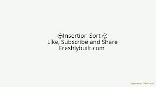Insertion sort in python ( animated video with Source code / algorithm , flowchart and added blog)
