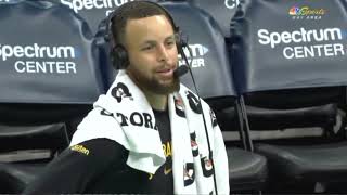 Stephen Curry Press Conference Interview | Golden State Warriors vs Charlotte Hornets