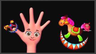 Finger Family Rhymes In 3d Finger Family Horse Cartoon 3d Animation Finger Family Songs