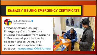 INDIAN EMBASSY IN ROMANIA | OFFICIAL TWITTER ACCOUNT OF INDIA IN ROMANIA | FLIGHT FROM ROMANIA