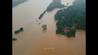 വാഴാലിക്കാവ് നിറഞ്ഞൊഴുക്കുന്നത് കണ്ടുനോക്ക്.. 🙏🏼കരകവിഞ്ഞു ഭാരത പുഴ.. 👍🏼 #vazhalikkavu