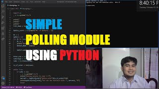 Simple Polling Module using Python
