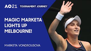Marketa Vondrousova's VALIANT Strive for Grand Slam Success! | Australian Open 2021
