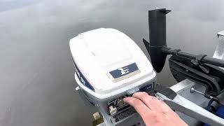 1976 9.9/15hp Evinrude Outboard Motor