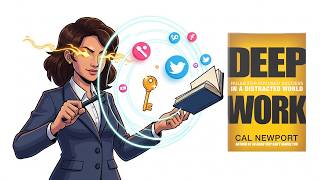 MIT PhD Teaches How to Unlock Your Brain’s “Sage Mode” - Deep Work (Full Summary) - Cal Newport