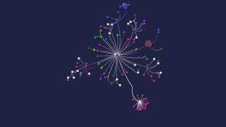 Website traffic visualization using Gource