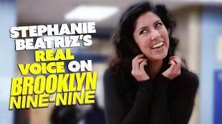 The Evolution of Rosa's Voice | Stephanie Beatriz's REAL VOICE on Brooklyn Nine-Nine | Comedy Bites