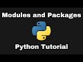 Modules and Packages | Python Programming Tutorial