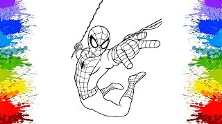 Spider Man Coloring Page