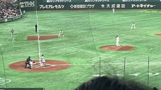 2024/03/29 東京ドーム開幕戦 (巨人－阪神) 7回表の様子 (西館の初登板)