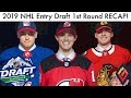 2019 NHL Draft 1st Round Recap! (Hockey Prospects Jack Hughes/Kaapo Kakko Top 31 Picks/Rumor Talk)