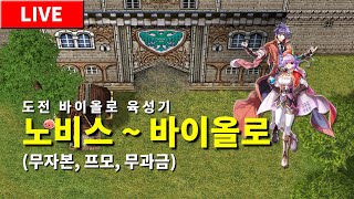 2024.11.15 [라그나로크] (무자본, 프모, 무과금) 노비스부터 바이올로까지