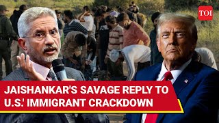 Trump To Kick Out 'Illegal Indian Aliens' From U.S.; Jaishankar Says, 'Open To Legitimate Return...'